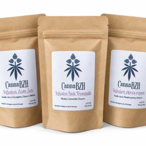 Pack de 3 infusions BIO au choix